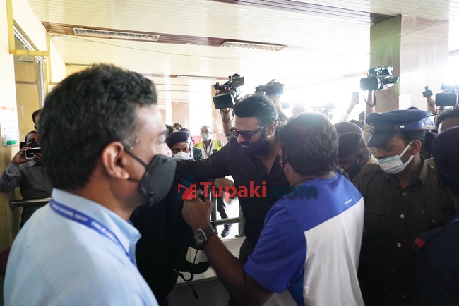 Tollywood Actors at Begumpet Airport